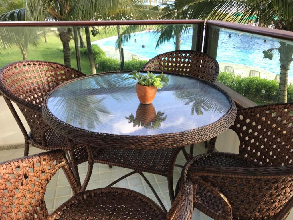 Ancorar 1205-Beira-Mar:Vista Para O Mar E Piscina! Pôrto das Galinhas Екстериор снимка