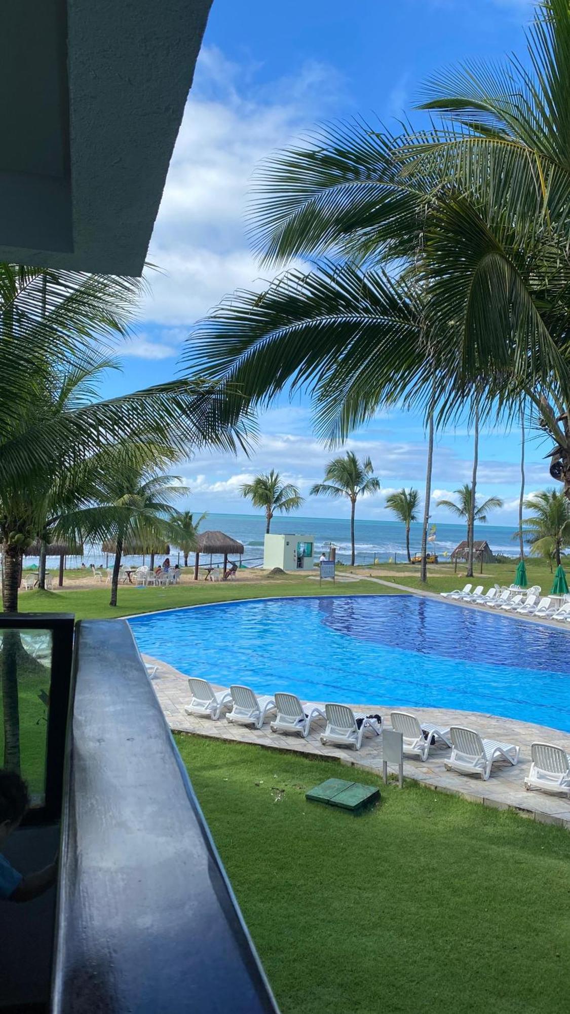 Ancorar 1205-Beira-Mar:Vista Para O Mar E Piscina! Pôrto das Galinhas Екстериор снимка